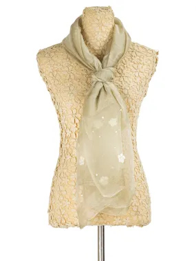 Beige Women Stole - ST-S188A