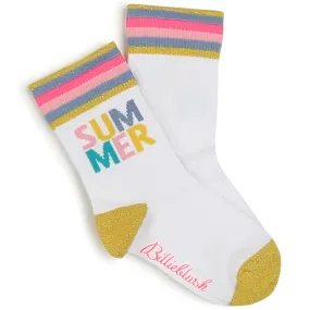 Billieblush White Ankle Socks