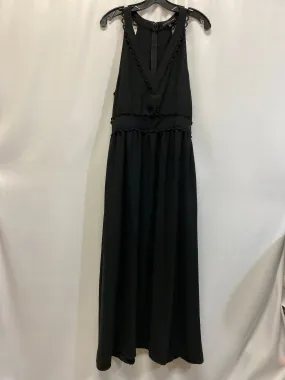 Black Dress Casual Maxi Clothes Mentor, Size M