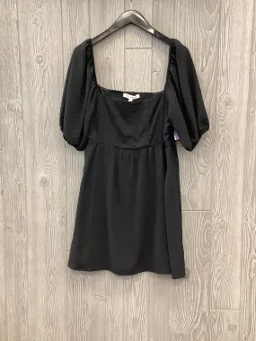 Black Dress Casual Midi Lola, Size L