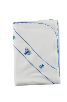 Hanukkah Pima Cotton Blanket