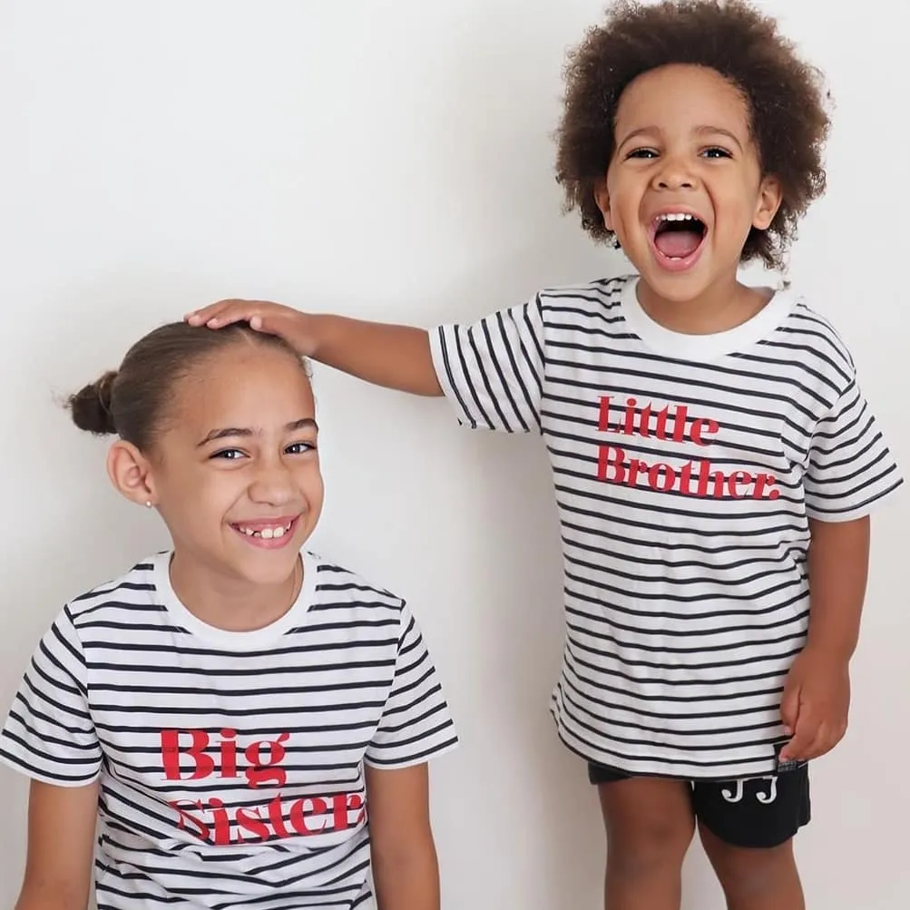 Striped Sibling Classic Tee